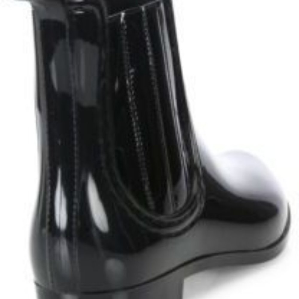 Joie Patent Leather Rain Boot Size 11 - Picture 2 of 6